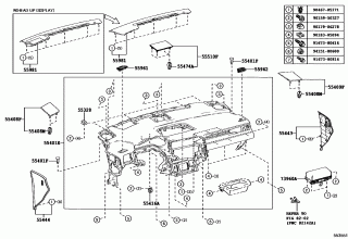 INSTRUMENT PANEL & GLOVE COMPARTMENT 2